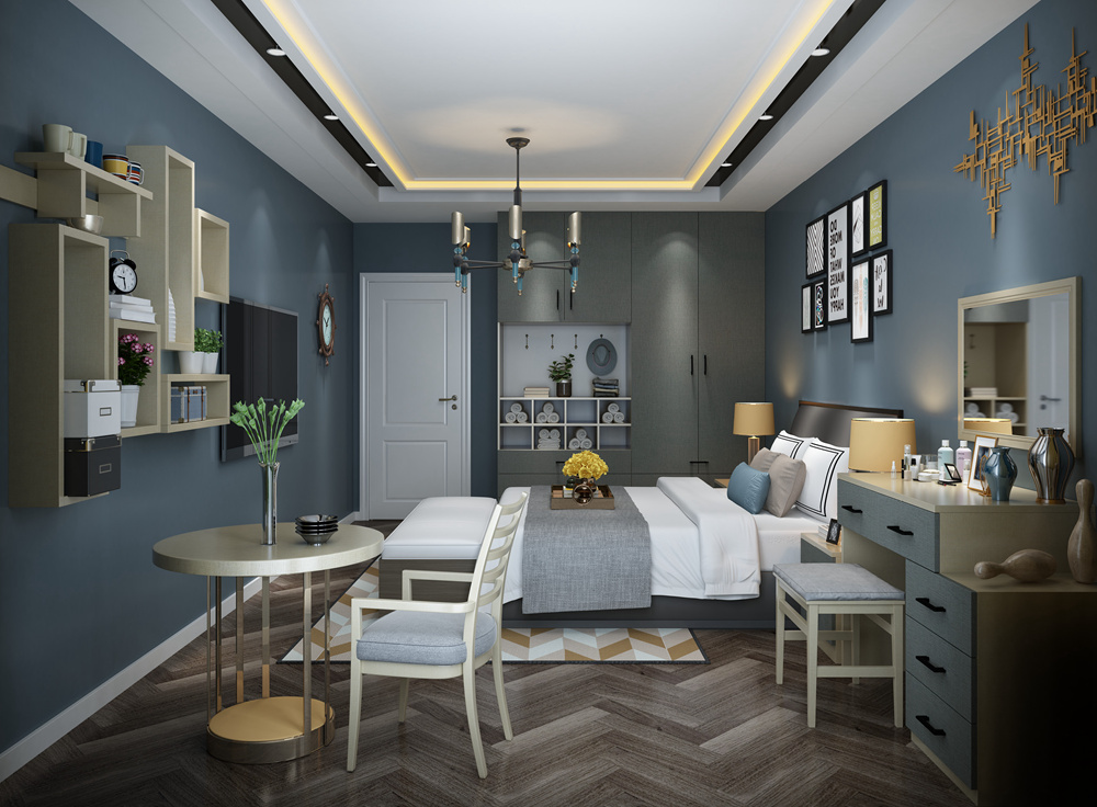 意式極簡(jiǎn)系列主臥