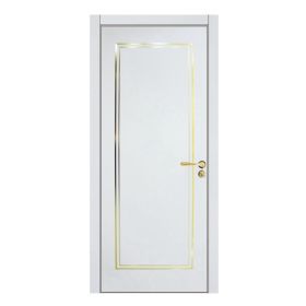 沃格生態(tài)門(mén)系列V-J01鑲金色金屬條