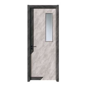 普達無(wú)漆木門(mén)系列H-8596（玻）巖紋1號+3號