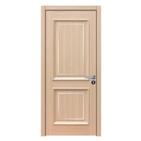 沃格生態(tài)門(mén)系列V-B07鑲銀色金屬條