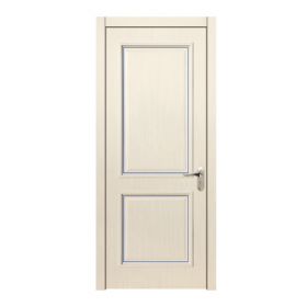 沃格生態(tài)門(mén)系列V-C04鑲藍色美縫條