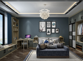 意式極簡(jiǎn)系列次臥2