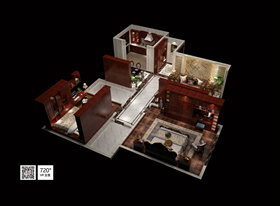 輕古典系列全屋總覽（吸塑）