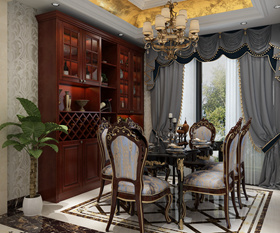 輕古典系列餐廳（吸塑）